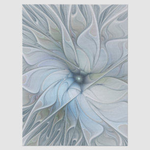 Elegante schoonheid moderne abstracte fractale kun tissuepapier