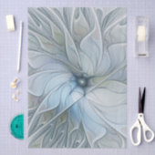 Elegante schoonheid moderne abstracte fractale kun tissuepapier (Craft)