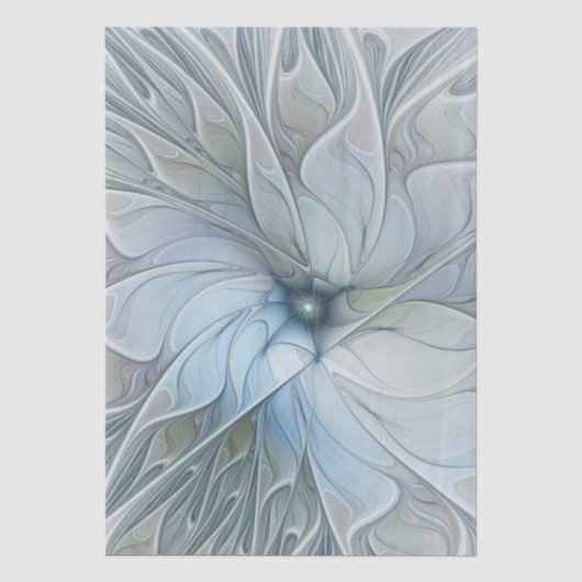 Elegante schoonheid moderne abstracte fractale kun tissuepapier (Voorkant)