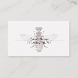 elegante schoonheidsspecialiste visitekaartje