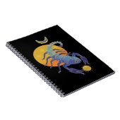 elegante schorpioen notitieboek (Rechterzijde)