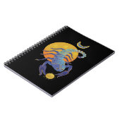 elegante schorpioen notitieboek (Linkerzijde)