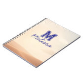 Elegante schriftnaam notitieboek  (Linkerzijde)