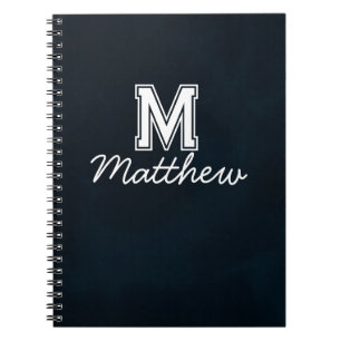 Elegante schriftnaam notitieboek