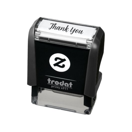 Elegante Script “Dank Je” Stempel (Product)