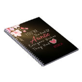 Elegante Script & Hart Persoonlijk Notitieboek (Rechterzijde)
