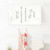 Elegante script huwelijksachtergrondbanner – liefd spandoek (Insitu)