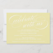 ELEGANTE SCRIPT KLASSE VAN 2025 FOTO AFSTUDEREN KAART (Achterkant)