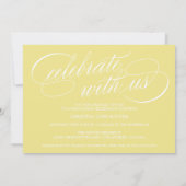 ELEGANTE SCRIPT KLASSE VAN 2025 FOTO AFSTUDEREN KAART (Achterkant)