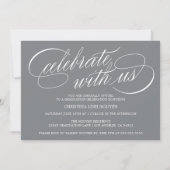 ELEGANTE SCRIPT KLASSE VAN 2025 FOTO AFSTUDEREN KAART (Achterkant)