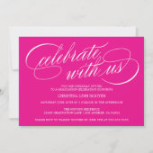 ELEGANTE SCRIPT KLASSE VAN 2025 FOTO AFSTUDEREN KAART (Achterkant)