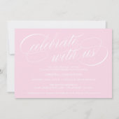 ELEGANTE SCRIPT KLASSE VAN 2025 FOTO AFSTUDEREN KAART (Achterkant)