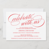ELEGANTE SCRIPT KLASSE VAN 2025 FOTO AFSTUDEREN KAART (Achterkant)