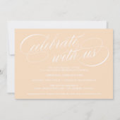 ELEGANTE SCRIPT KLASSE VAN 2025 FOTO AFSTUDEREN KAART (Achterkant)