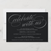 ELEGANTE SCRIPT KLASSE VAN 2025 FOTO AFSTUDEREN KAART (Achterkant)