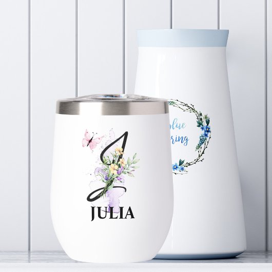 Elegante Script Letter J Monogram Gepersonaliseerd