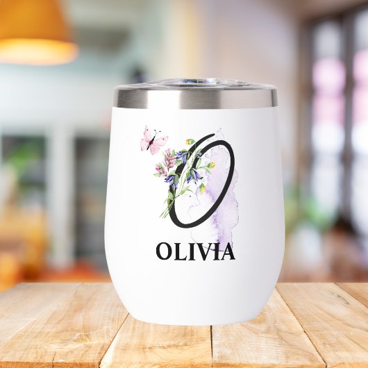 Elegante Script Letter O Monogram Gepersonaliseerd