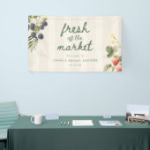 Elegante Script Net van de Markt Bruidsfeest Spandoek (Beurs)