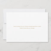 Elegante Script Nieuw Thuis Foto Aankondiging (Achterkant)