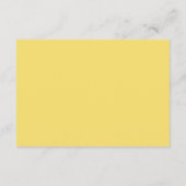 Elegante script ontvangst details informatiekaartje (Achterkant)