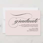 Elegante Script Overlay | Foto Verjaardagsfeest Af Kaart (Achterkant)