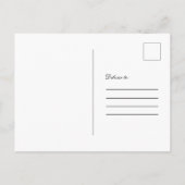 Elegante Script Quinceañera Foto Bedankt Briefkaart (Achterkant)