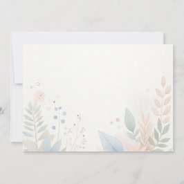 Elegante Script Save the Date Aankondigingskaart
