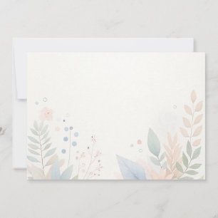 Elegante Script Save the Date Aankondigingskaart