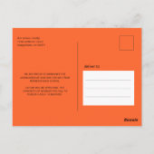 Elegante Script Simpele Grad Afstudeer Uitnodiging (Achterkant)