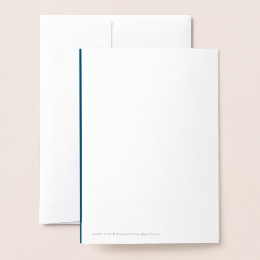 Elegante Script Tekst Namen Zilveren bruiloft Folie Kaarten (Met envelop)