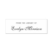 Elegante script uit de bibliotheek van  zelfinktende stempel (Design)