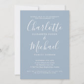 Elegante Script Verlovingsfeest Foto Kaart (Voorkant)