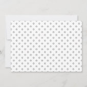 Elegante Script Volledige Foto Huwelijks Dankjewel Bedankkaart (Achterkant)