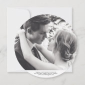 Elegante script volledige foto sjabloon Save The D (Achterkant)