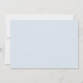 Elegante Script Wijzig de Datum Huwelijk Uitgestel Kaart (Achterkant)