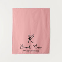 Elegante Script Zakelijk Logo Merkdisplay