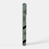 Elegante Script Zijn Haar Bruid Bruidegom Huwelijk iPhone 15 Case (Rechterkant)