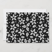 Elegante Scriptie Prettig Kerstmis Foto Feestdagenkaart (Achterkant)