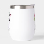 Elegante scriptletter B Monogram Gepersonaliseerde (Links)