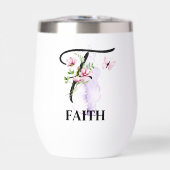 Elegante scriptletter F Monogram Gepersonaliseerde (Voorkant)