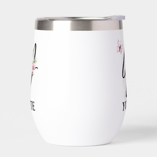 Elegante scriptletter Y Monogram Gepersonaliseerde (Links)