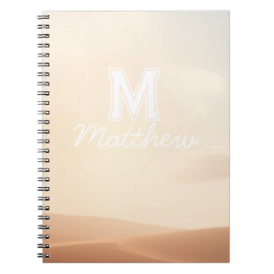 Elegante scriptnaam notebook  notitieboek