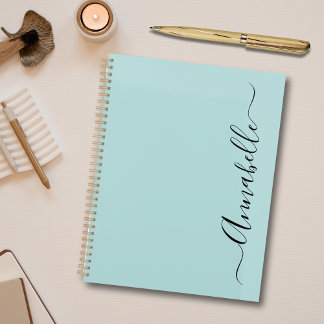 Elegante scriptnaam planner