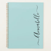 Elegante scriptnaam planner (Voorkant)