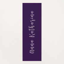 Elegante scriptnaam Solid Deep Violet