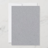 Elegante scripttypografie eenvoudig kaart (Achterkant)