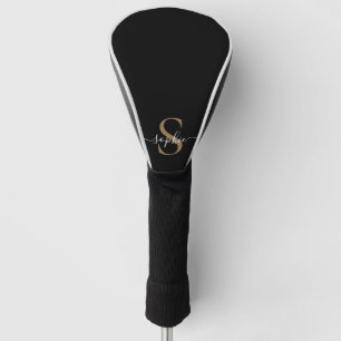 Elegante scriptuur aangepaste naam gepersonaliseer golfheadcover