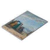 Elegante Seaside Gathering kunst Notitieboek (Linkerzijde)