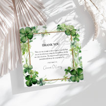 Elegante Shamrock klaver sympathie