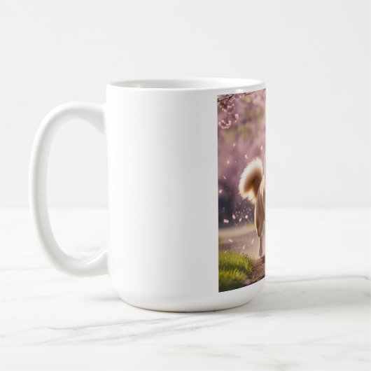 Elegante Shiba Inu koffie Mok (Links)